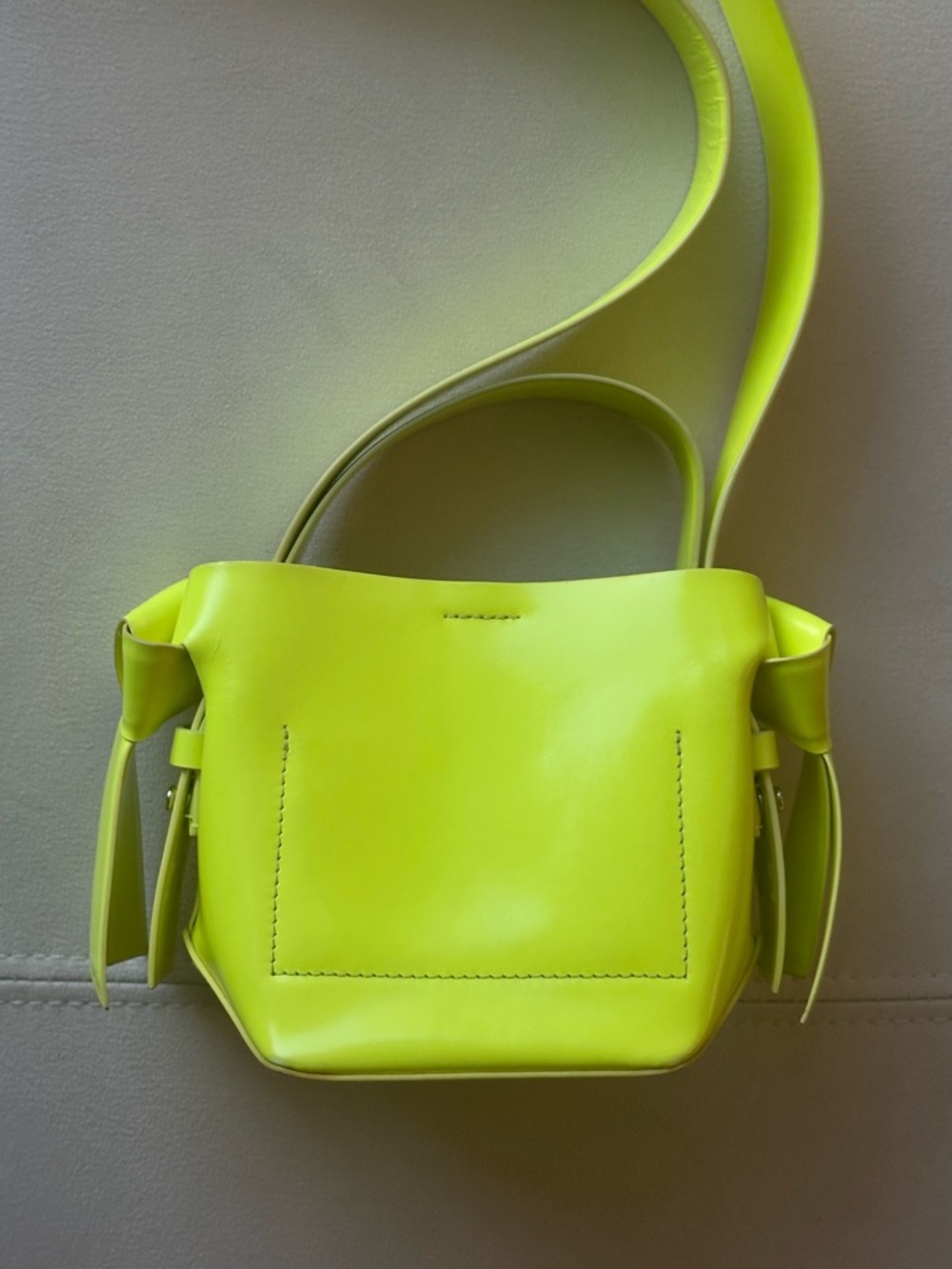 Acne Studios Leather Neon Micro Musubi - Picture 2 of 15